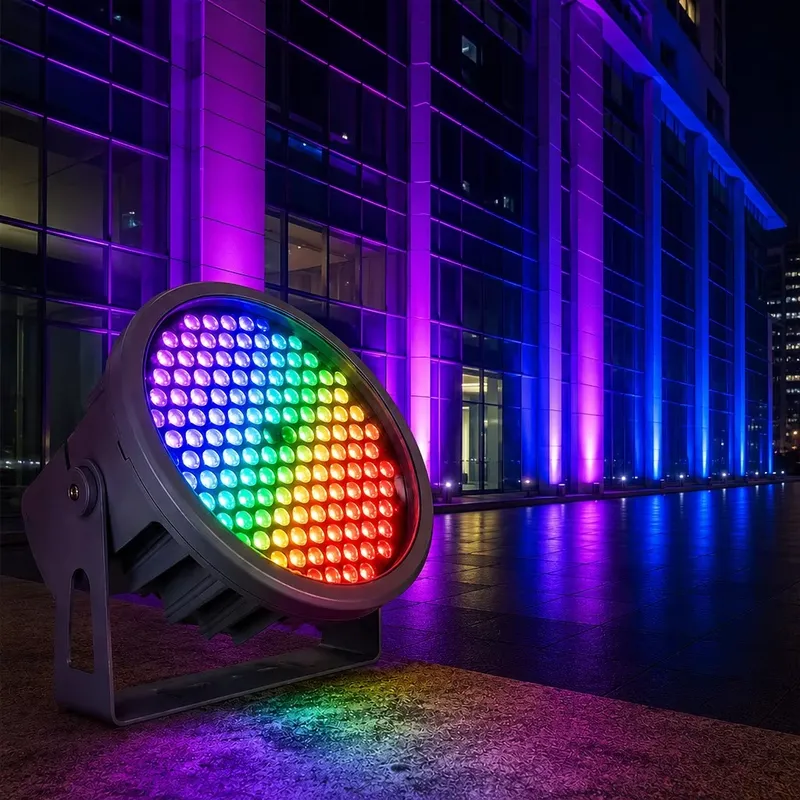 Outdoor Lighting Waterproof - DMX512 RGBW SMD LED Flood Light