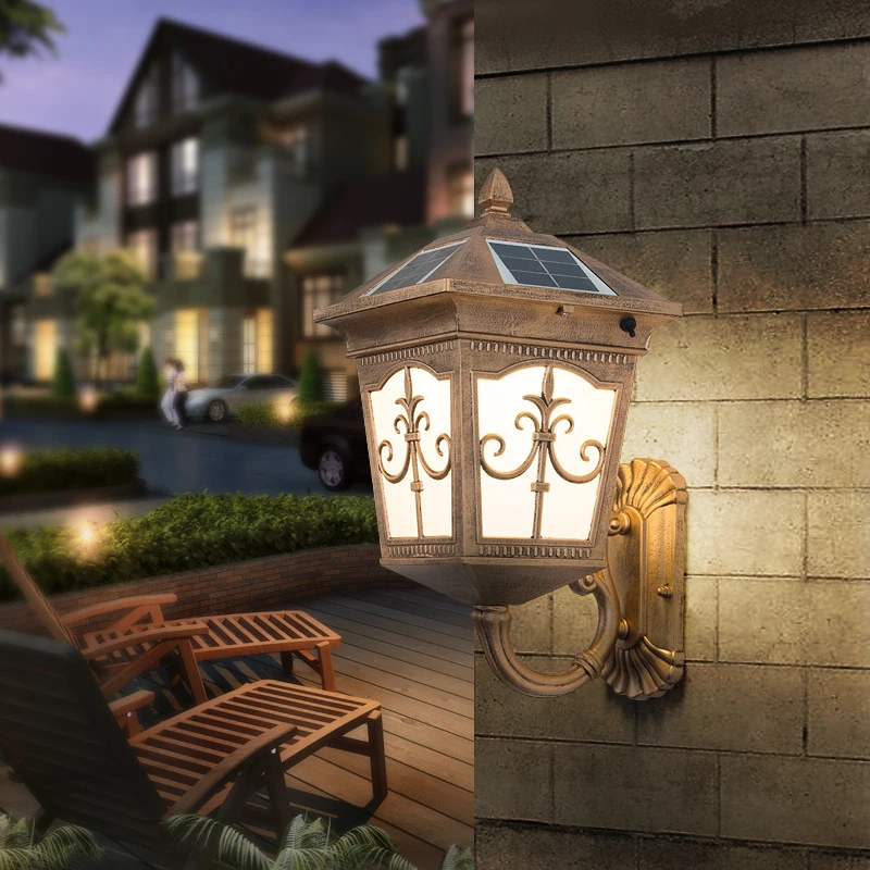 Solar Energy Waterproof Wall L - Outdoor Lighting Waterproof recension och pris