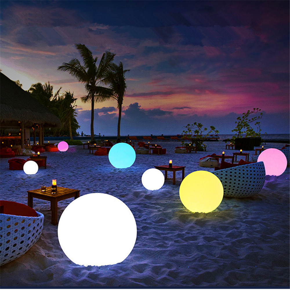 Rechargeable LED Glowing Ball  - Outdoor Lighting Effects recension och pris