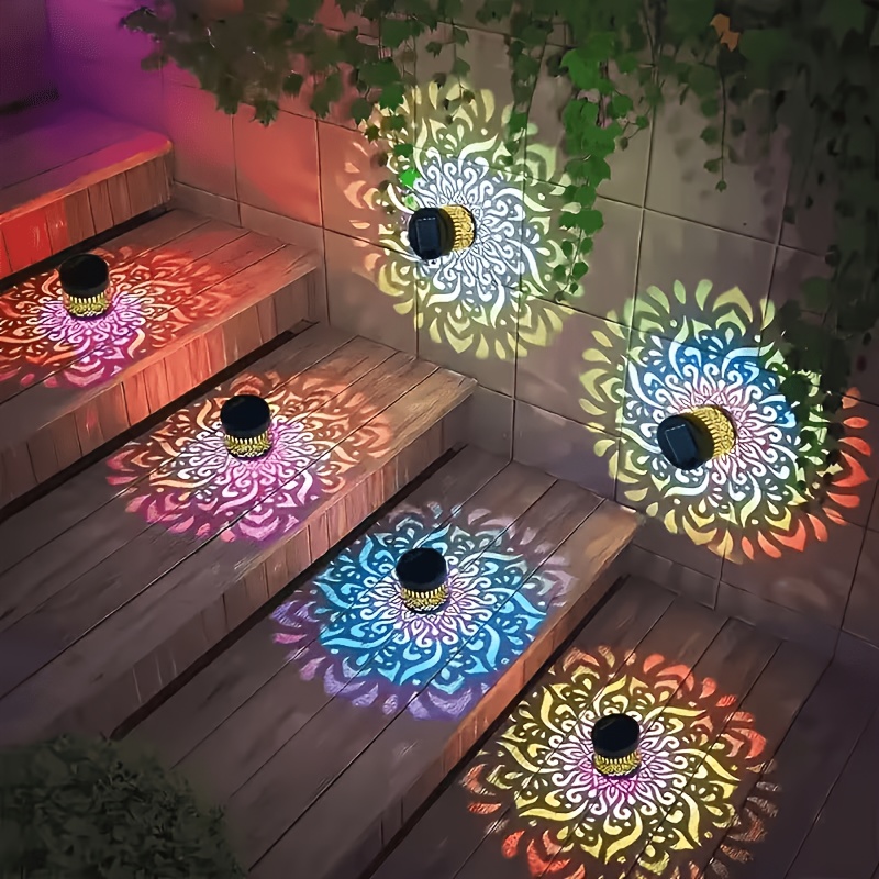 1/2/4 Packs Solar Fence Lights - Outdoor Lighting Waterproof recension och pris