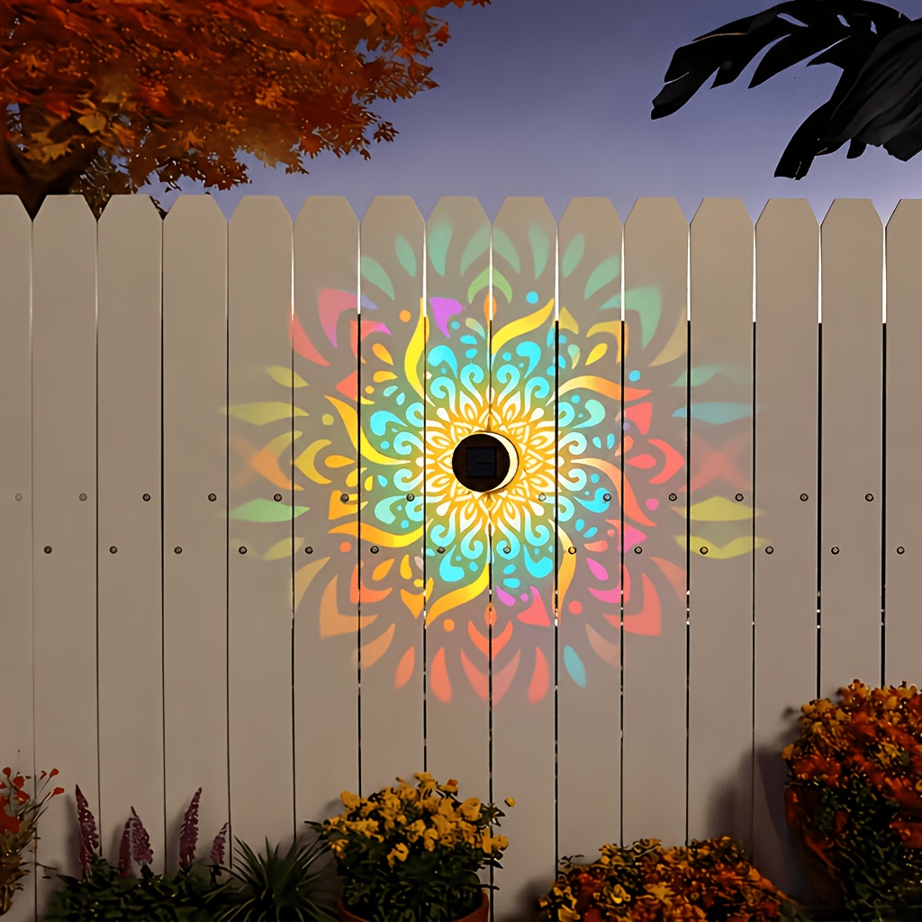1/2/4 Packs Solar Fence Lights - Outdoor Lighting Waterproof recension och pris