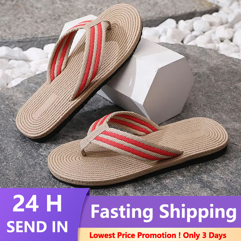 Summer Men Flip Flops Flat San - Outdoor Lighting For Your House recension och pris