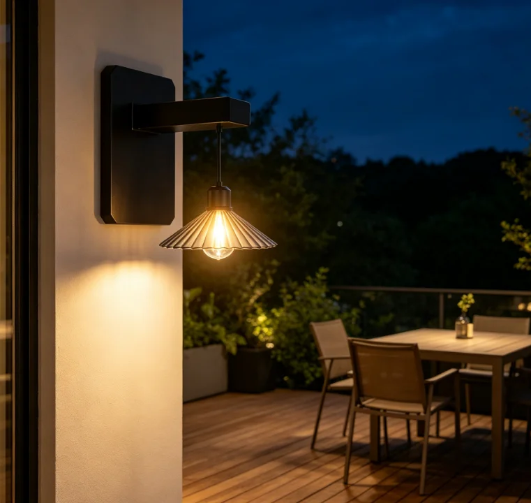 Solar Outdoor Wall Lamp Retro  - Outdoor Lighting Waterproof recension och pris