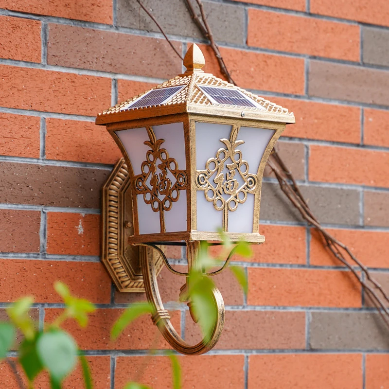 Outdoor European Style Solar P - Outdoor Lighting Waterproof recension och pris