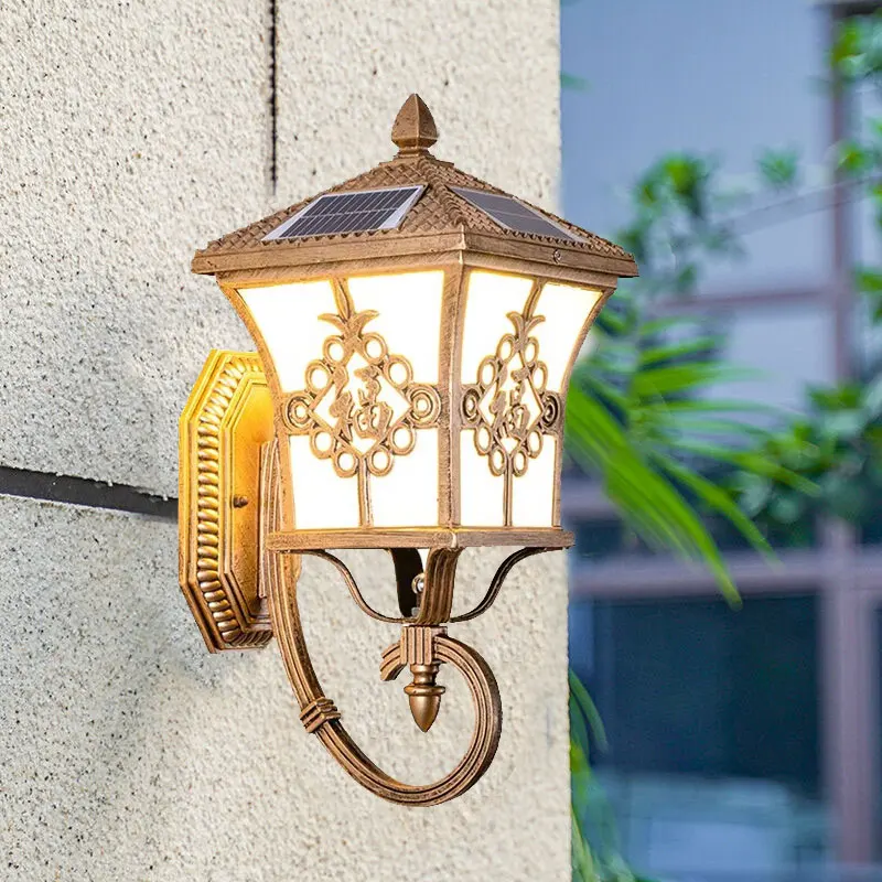 Outdoor European Style Solar P - Outdoor Lighting Waterproof recension och pris