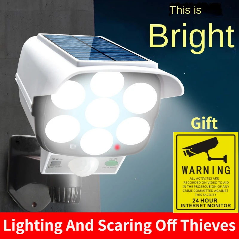 Outdoor Solar Light Motion Sen - Outdoor Lighting Wireless recension och pris