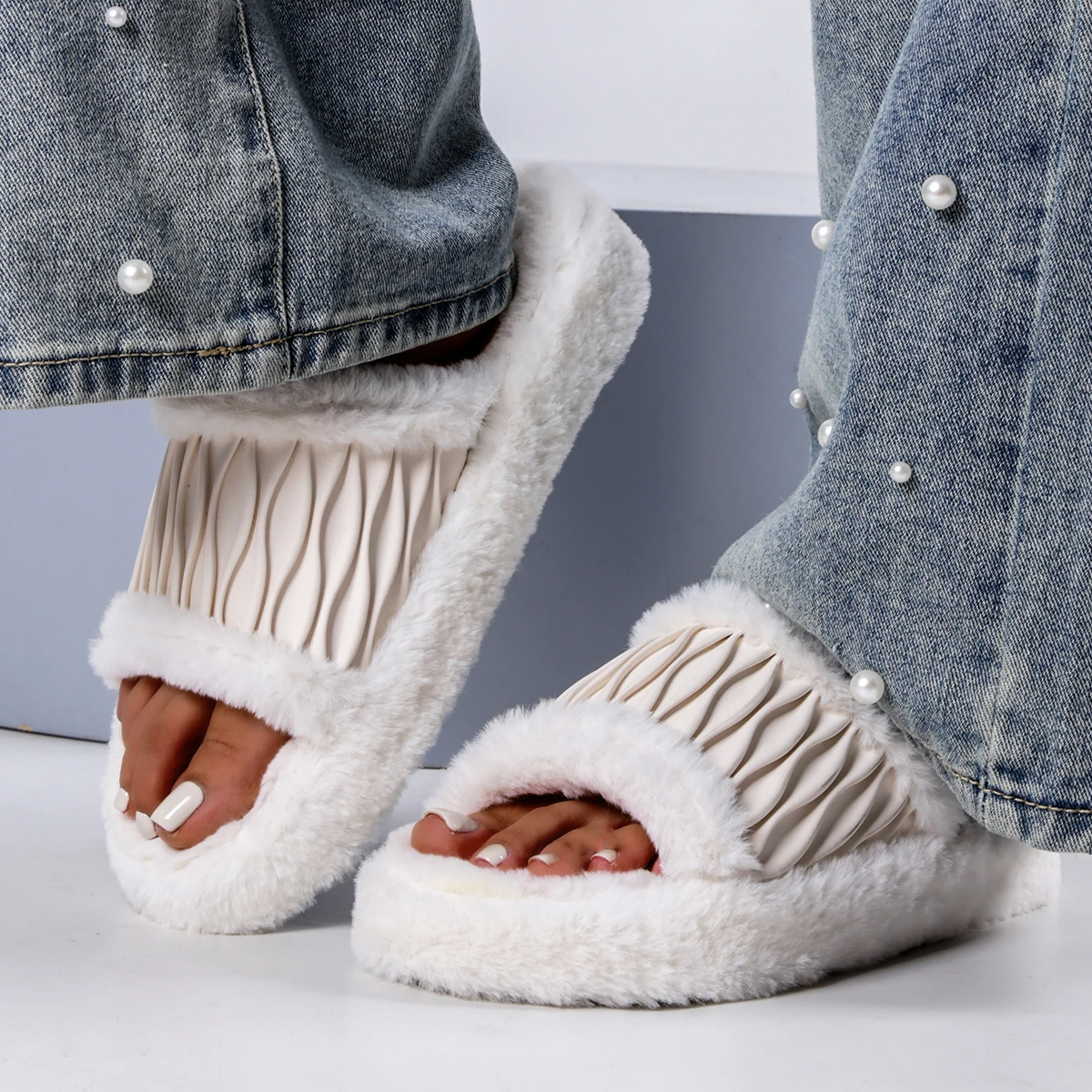Winter 2026 Women's Cozy Fur S - Outdoor Lighting For Your Home recension och pris