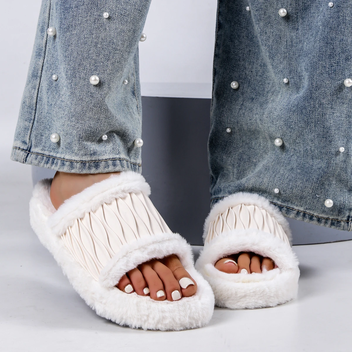 Winter 2026 Women's Cozy Fur S - Outdoor Lighting For Your Home recension och pris