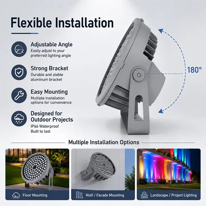 DMX512 RGBW SMD LED Flood Ligh - Outdoor Lighting Waterproof recension och pris