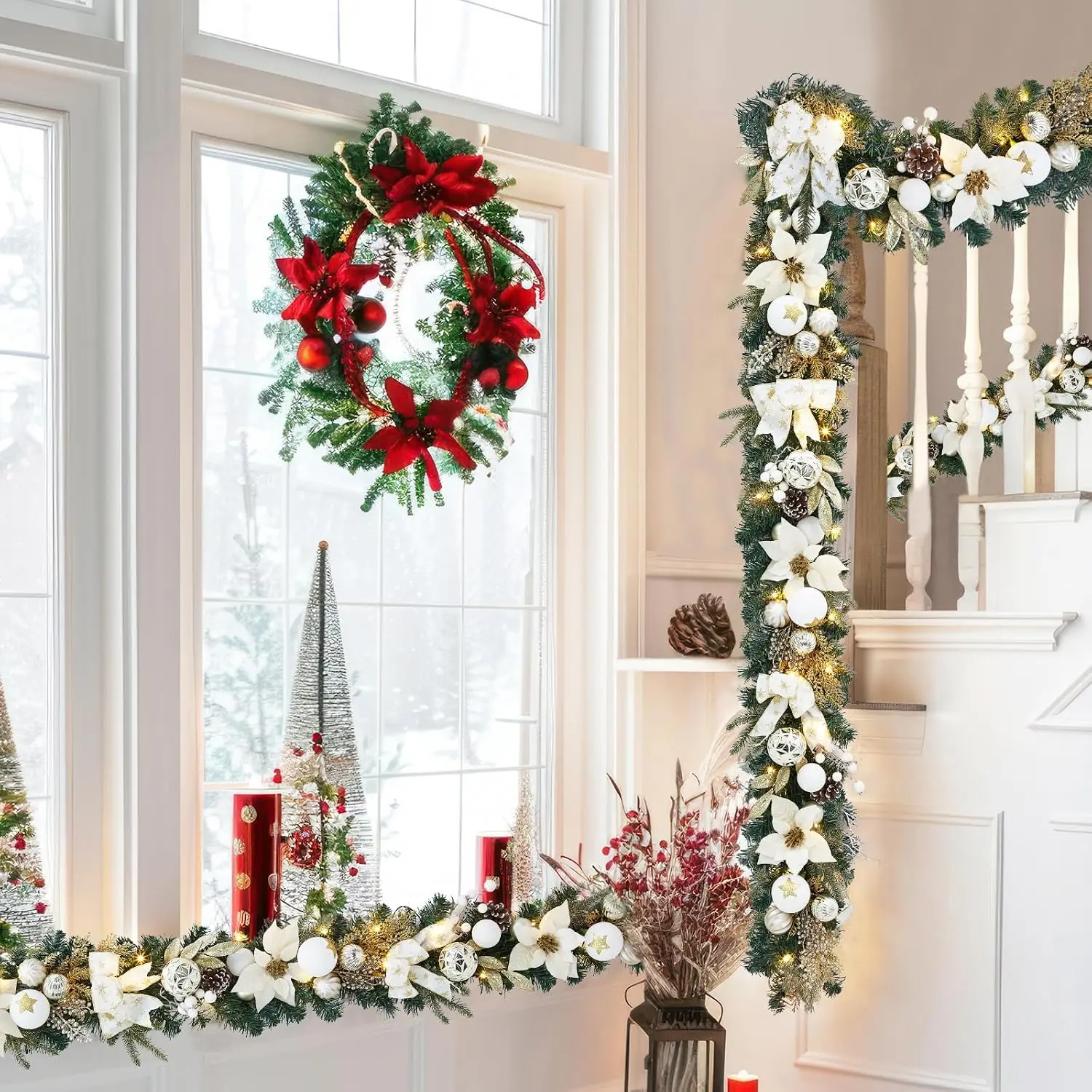Garvee 6ft Pre-Lit Christmas G - Outdoor Lighting Effects recension och pris