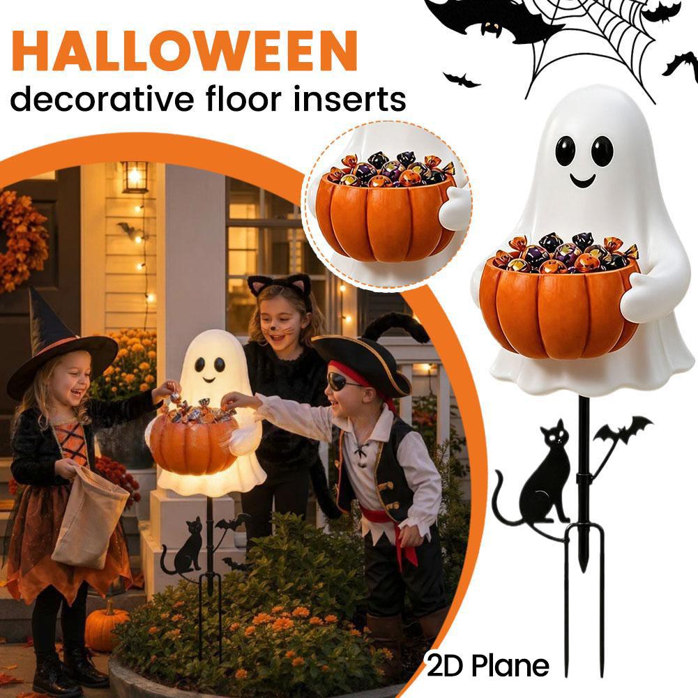 2D Halloween Ghost Pumpkin Can - Outdoor Lighting Pathway recension och pris