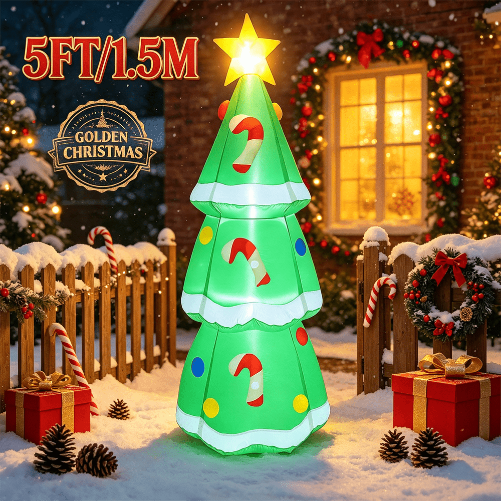 5FT/1.5M Christmas Inflatable  - Outdoor Lighting Effects recension och pris