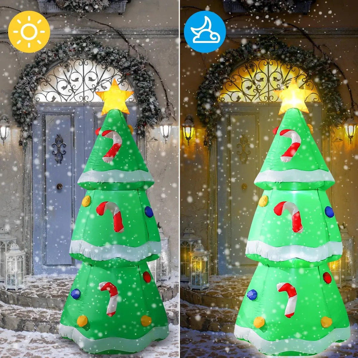 5FT/1.5M Christmas Inflatable  - Outdoor Lighting Effects recension och pris